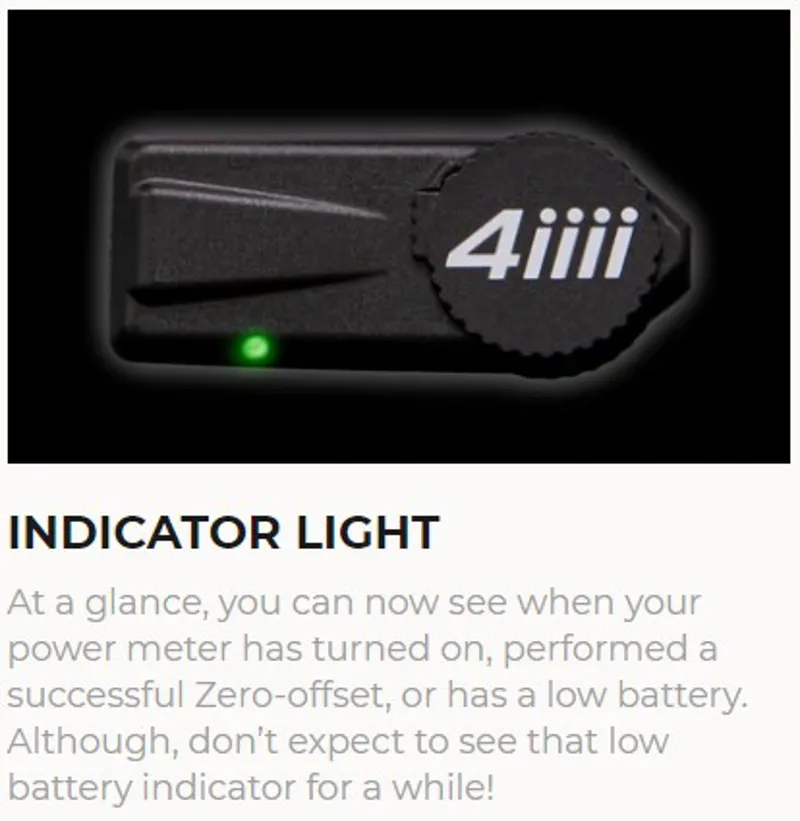 4iiii Ultegra R8000 Precision 3.0 Power Meter Non-Drive Side Grey-2